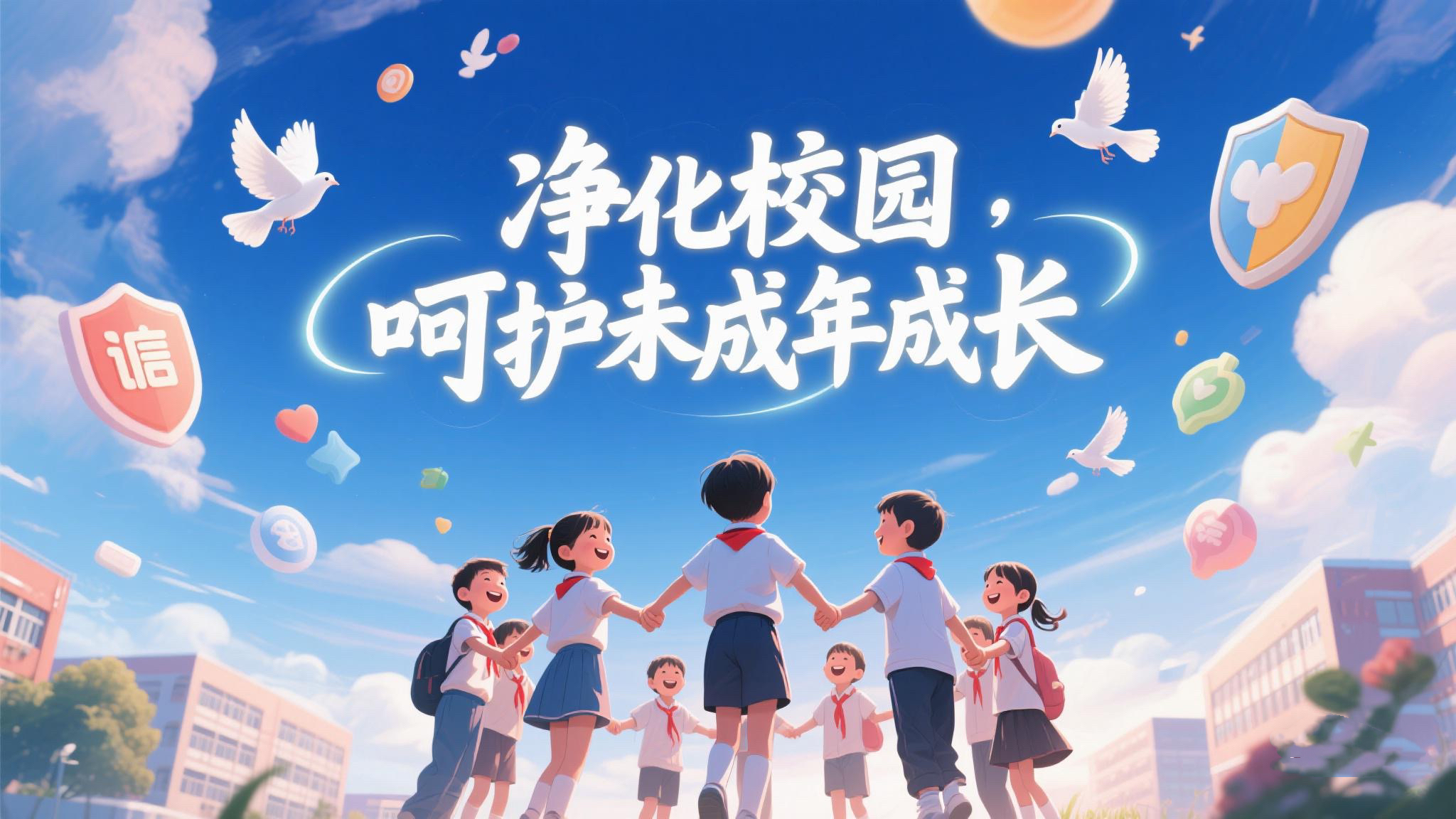 深圳園山「護苗2025專項行動」 淨化校園周邊護航孩子成長！