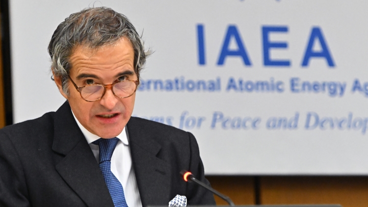 國際原子能機構總幹事格羅西抵達伊朗