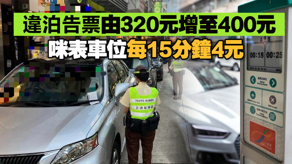政府擬調高10多項交通違例罰款 超速駕駛最高罰1500元