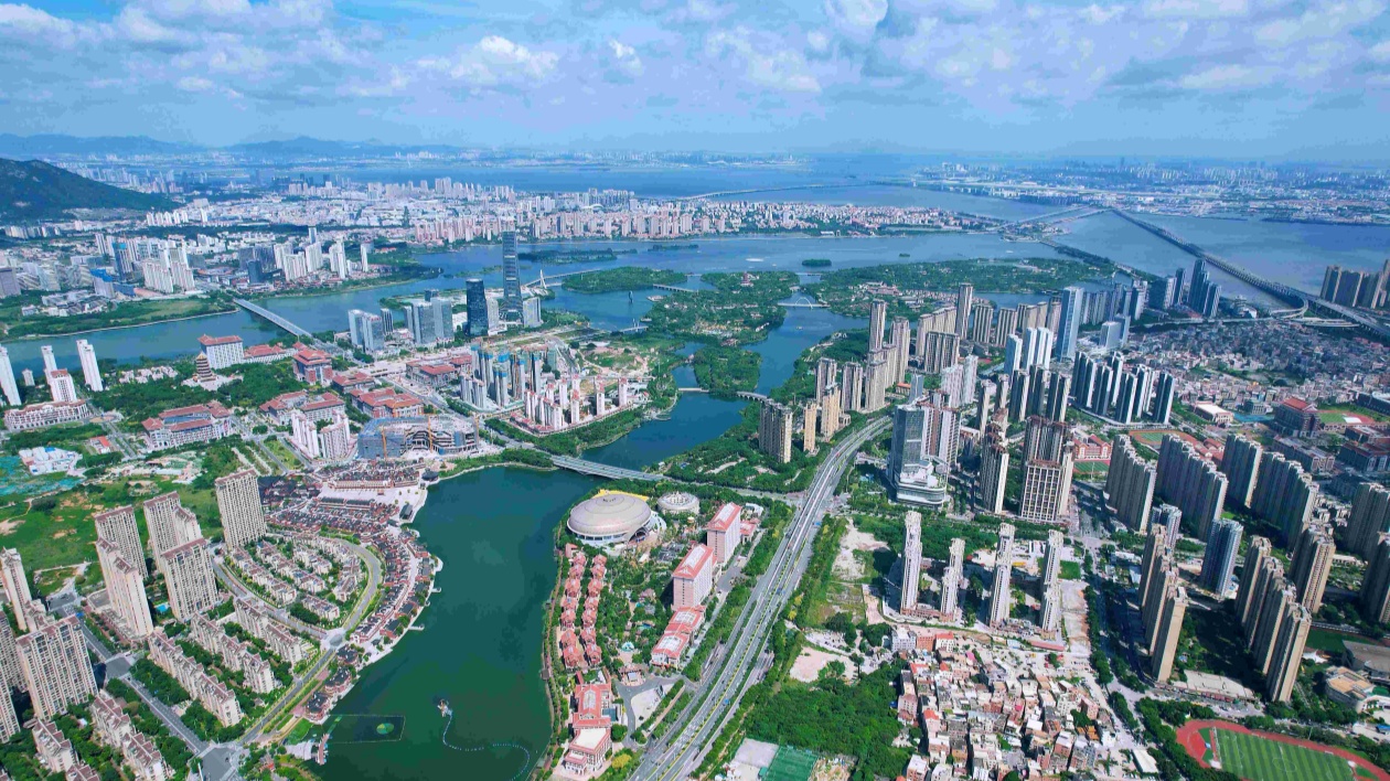 九天湖試驗區水環境治理工程竣工  重現「潮平兩岸闊」詩意空間