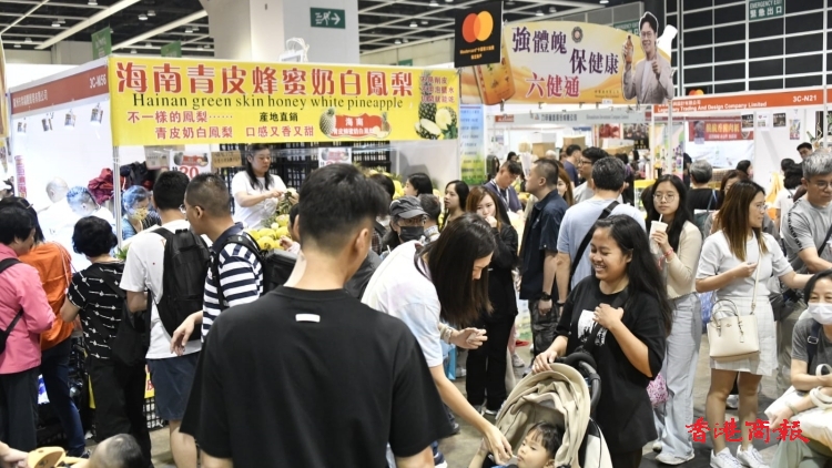 國際試食節人頭湧湧 展商生意做到無停手