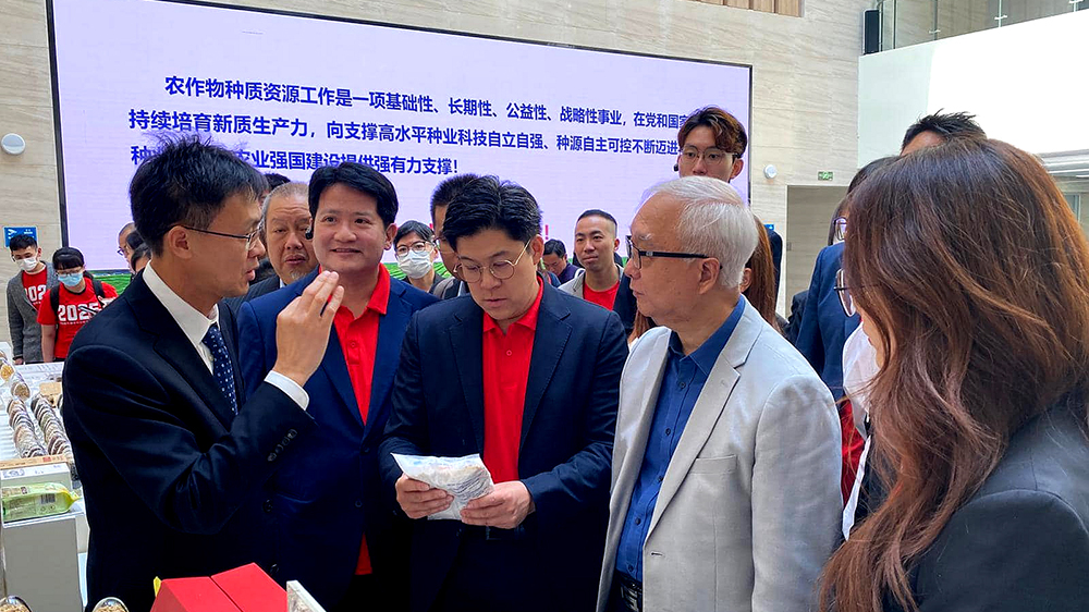 謝展寰在京參與港青考察活動 冀共同擔起維護糧食安全責任