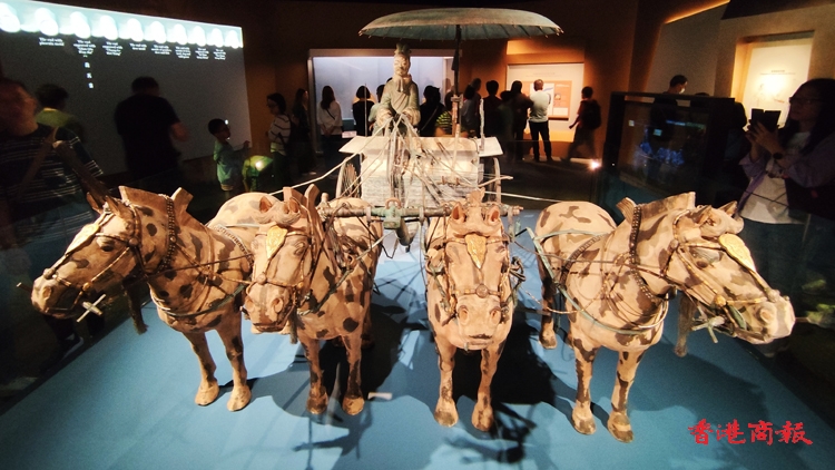 有片 | 「天下一統——陝西秦漢文明展」在港展出