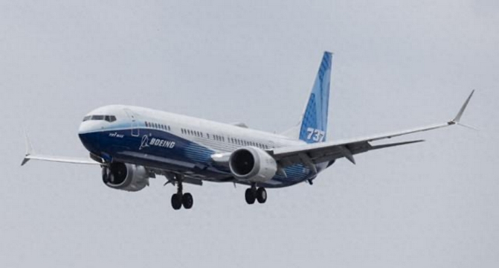 又一架待交付波音飛機從舟山飛回美國