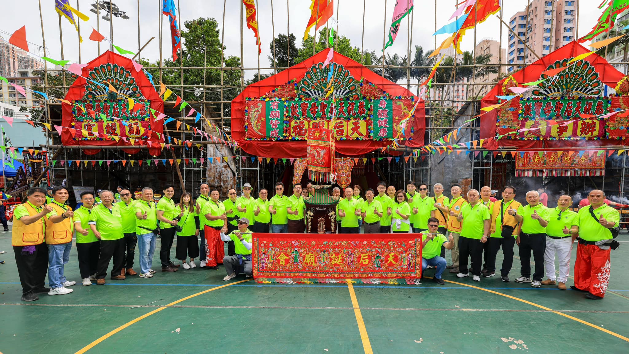 荃灣天后誕廟會圓滿舉行