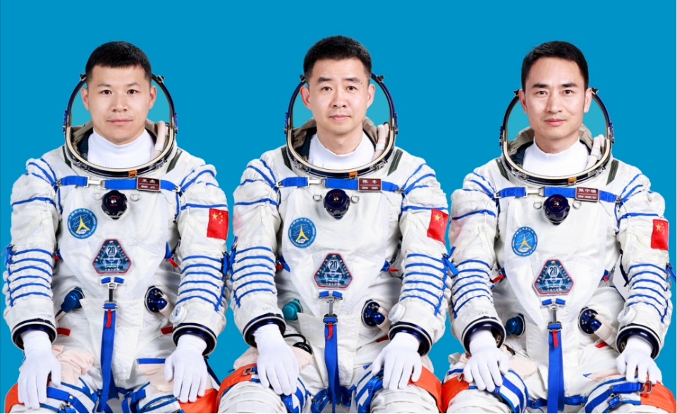 執行神舟二十號載人飛行任務的航天員乘組確定   將在「中國航天日」當天奔赴太空「出差」