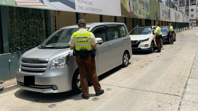 西九龍總區交通日 打擊交通違例拘4人