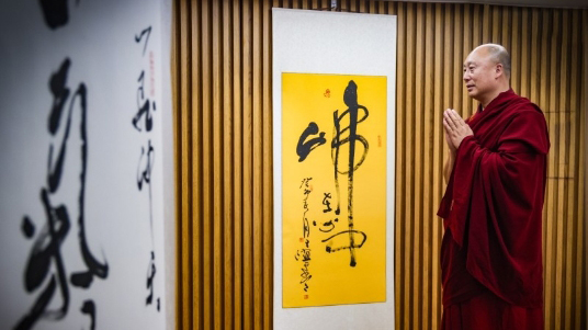 唐卡畫師抵香港 非遺文化世界傳