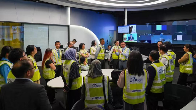 陳美寶晤中國—東盟聯合合作委員會代表團 介紹香港物流優勢