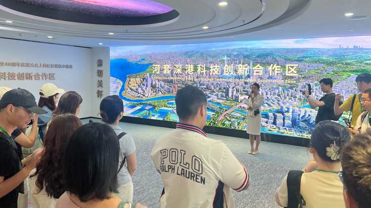 「機遇灣區」採訪團深圳行 ：河套科創成果豐碩 科技與人文共繪創新