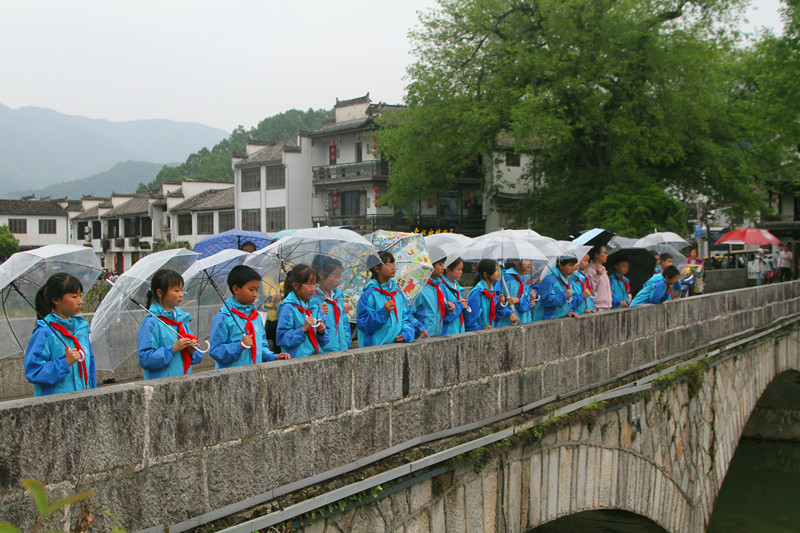 行走的多元課堂！ 皖黟縣宏村學校特色實踐課程促成長