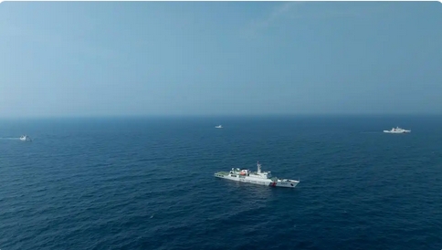 中越海警開展2025年第一次北部灣海域聯合巡邏