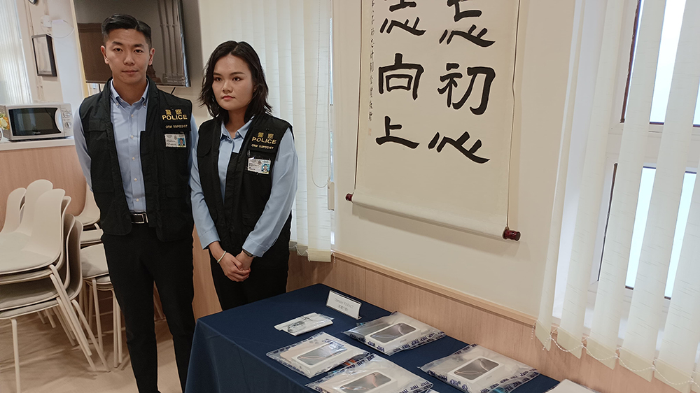 警方深水埗打擊騙案 拘捕75人涉193萬元