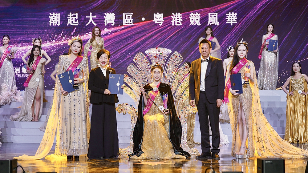 00後「港漂女孩」奪亞姐大灣區總冠軍：未來發展不設限