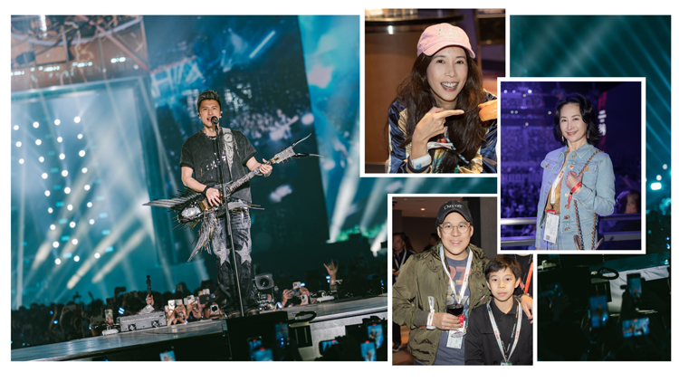 有片 | 【娛樂】謝霆鋒啟德個唱第三場 霍啟剛攜子何超瓊莫文蔚捧場