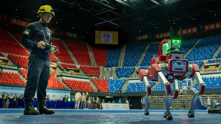 十五運會籃球測試賽 消防處跨部門演練保障安全