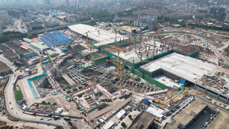 廣湛高鐵佛山站主站有新進度