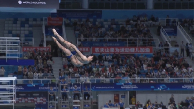 跳水世界盃總決賽：中國隊首金