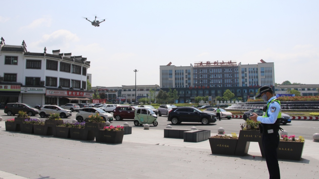 科技賦能「劃重點」 皖徽州區旅遊警務增色「文旅名區」