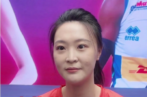 有片丨惠若琪：年輕運動員加入為中國女排注入活力 想去現場看首秀