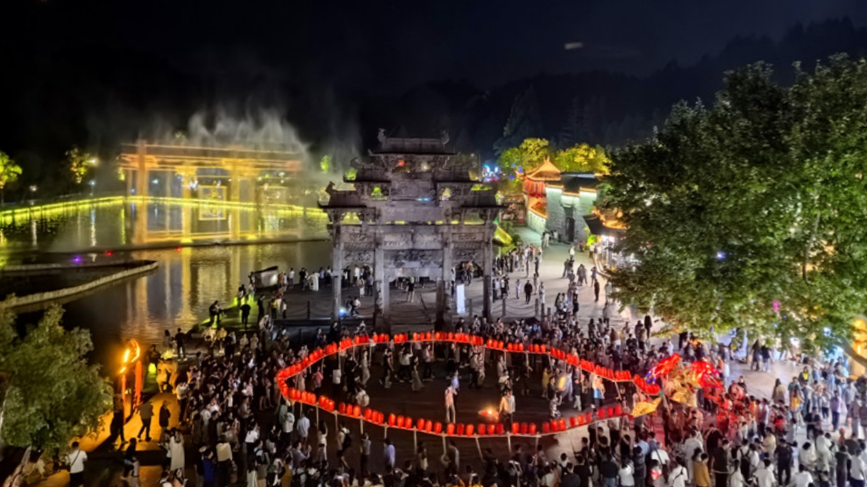 綠水長歌勞動美  皖黟縣西遞鎮留客之道誠意滿滿