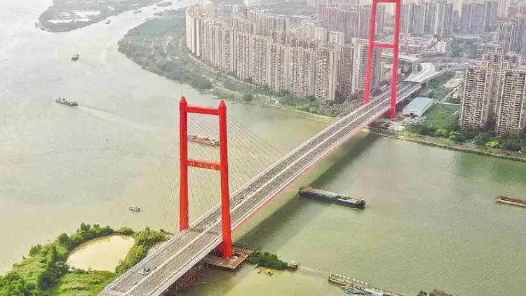 「佛山第一跨」順德大橋通車