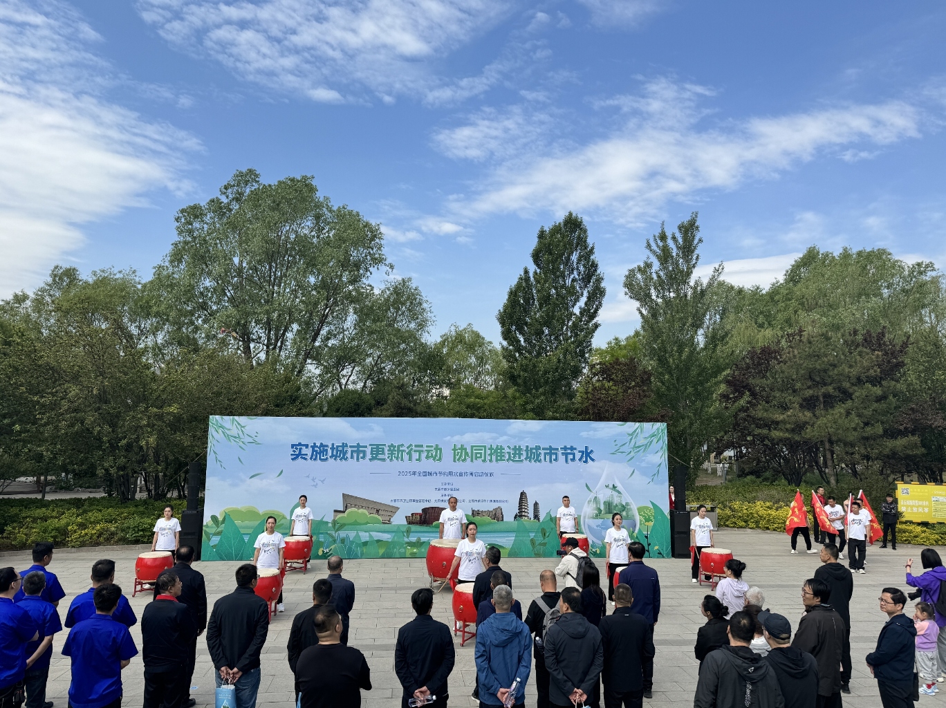 山西太原：滿城掀涌節水潮