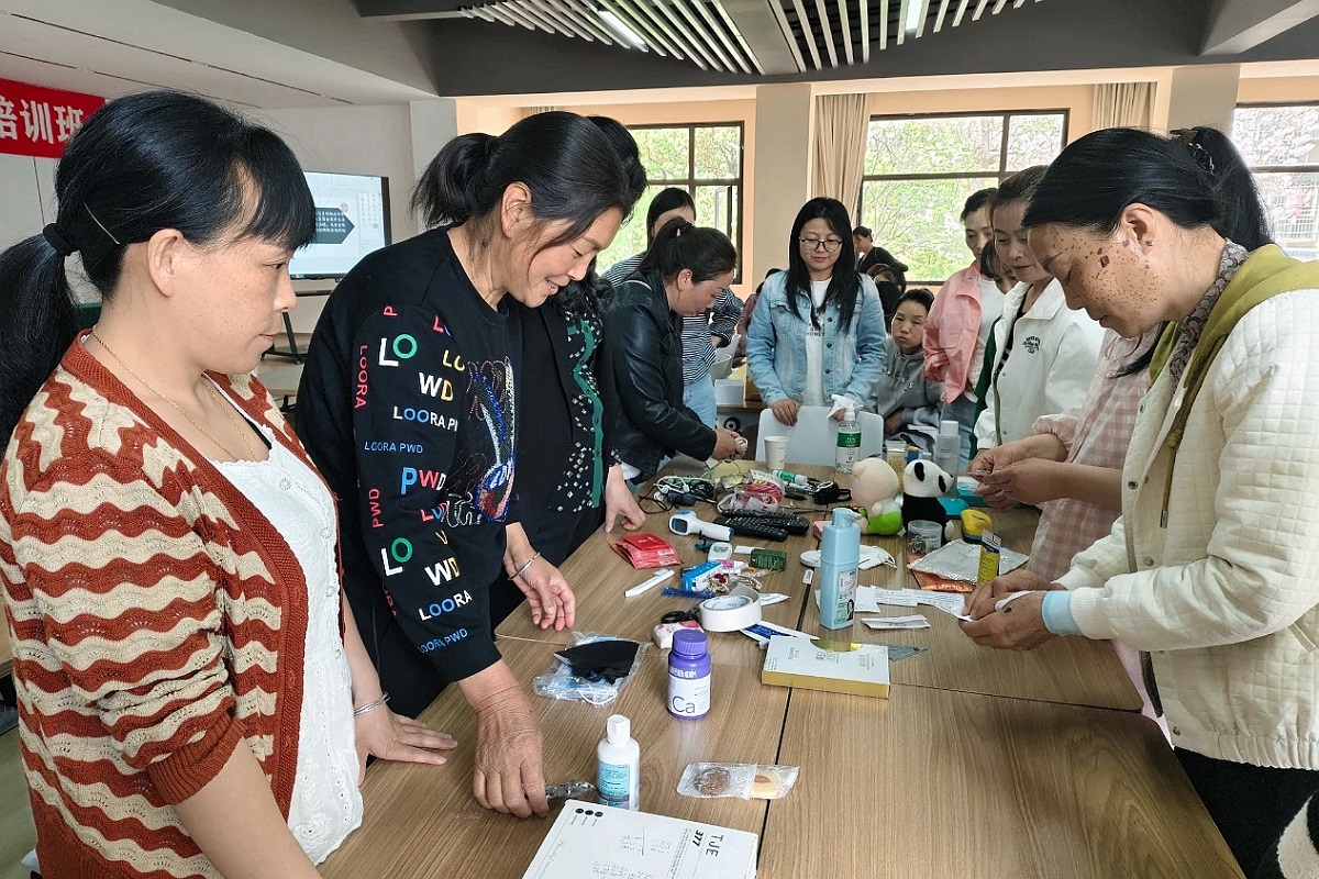 四川平武：技能培訓賦能職工 鋪就穩就業「幸福路」