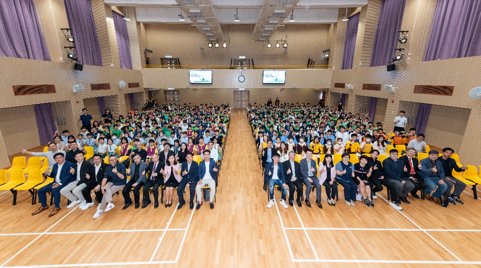 香港仔獅子會發起五校聯手實踐綠色校園