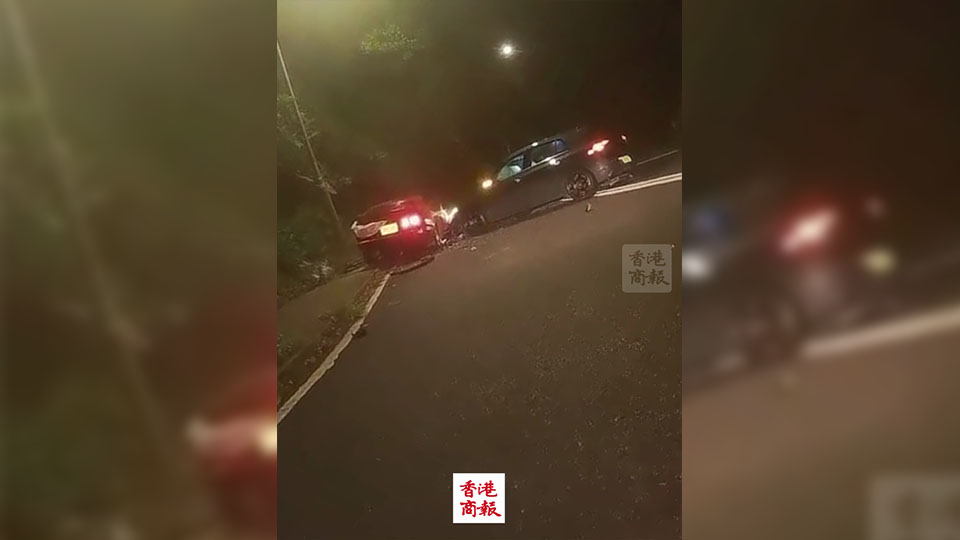 有片｜豐田AE86遭對車彎道越線猛撞 4人受傷