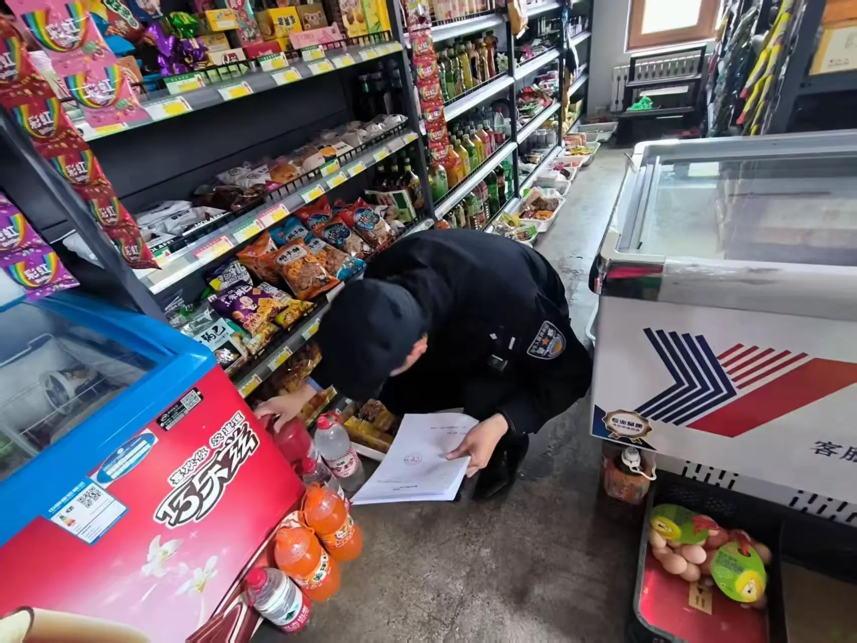 哈市香坊區新成街道開展食品安全檢查宣傳活動 築牢飲食安全防線