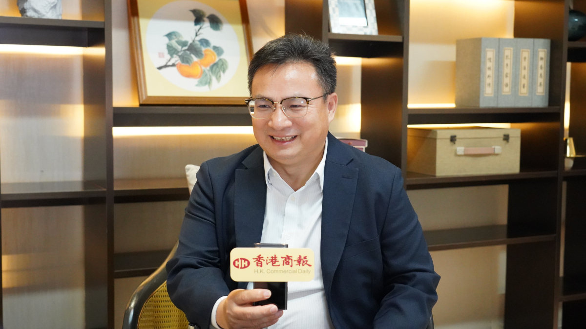 有片｜ 商報專訪 中國戰略與管理研究會     王小華：引香港金融資本和人才助廣西打造東盟AI高地