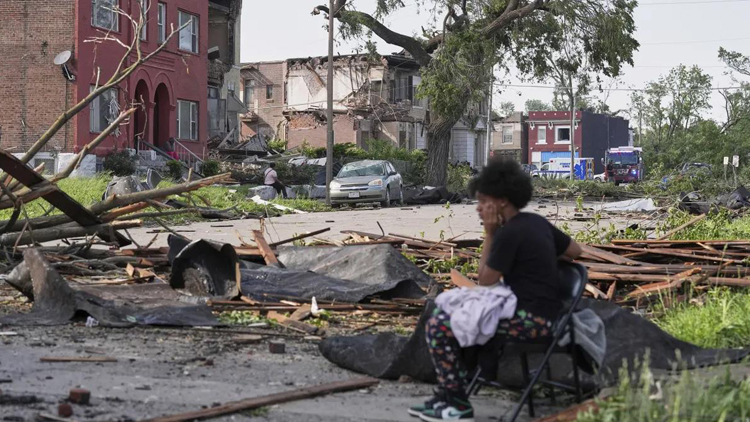 美國惡劣天氣已造成至少27人死亡 超過40萬用戶斷電