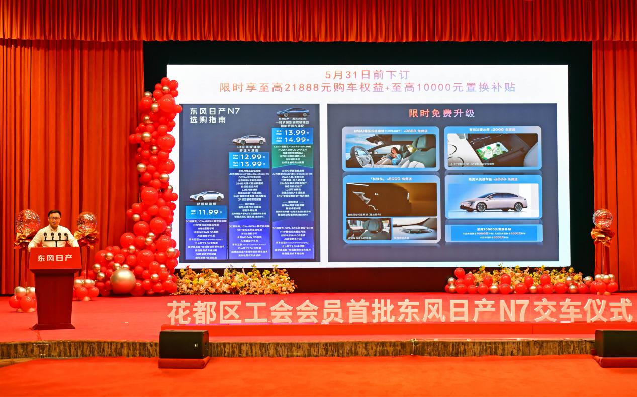 穗花都區工會會員首批N7交車 政企聯動樹立綠色出行新標杆