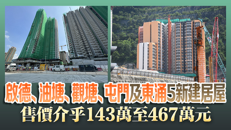 「居屋2024」5月29日起選樓 共提供7832個單位 以市價七折出售