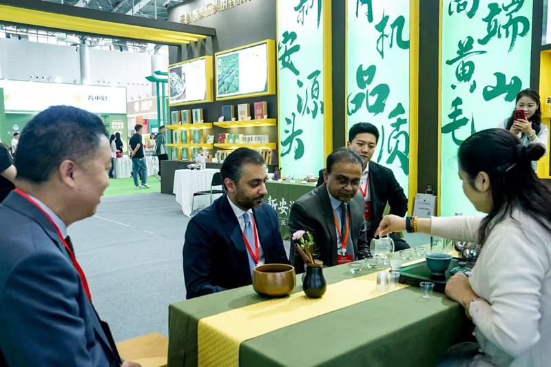 松蘿茶成安徽茶博會「焦點」 休寧茶受捧