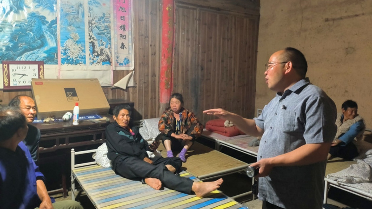 皖歙縣璜田：築牢群眾轉移「生命線」