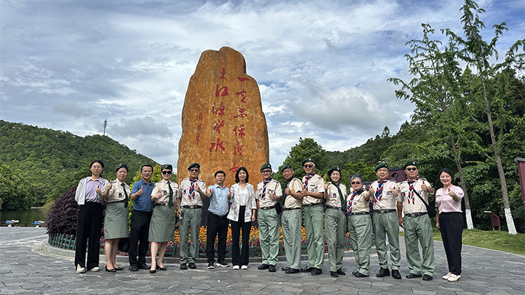 香港童軍首赴東江水源頭考察 共啟贛港研學新篇章