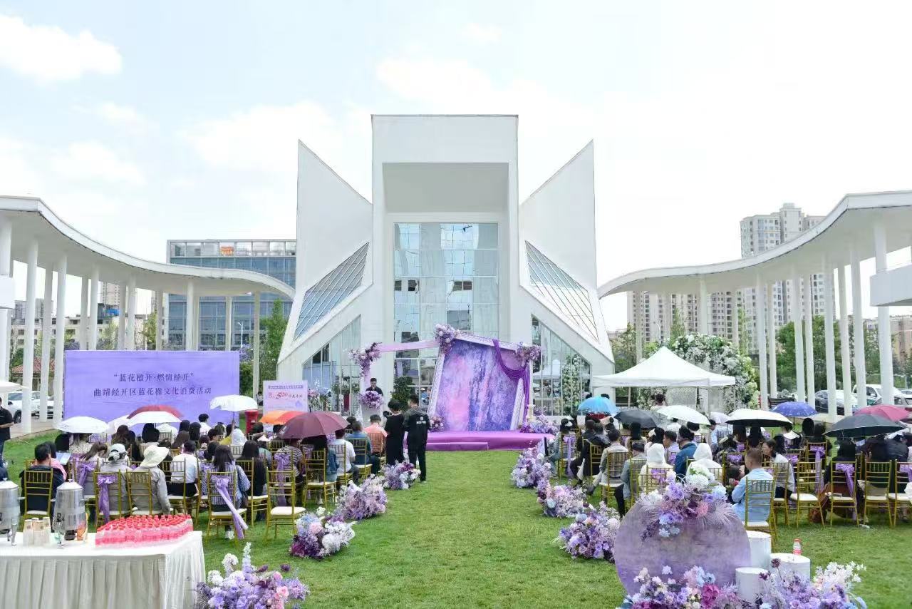 珠江源頭 | 「紫色風暴」席捲曲靖！ 藍花楹文化消費節打造今夏最IN打卡地