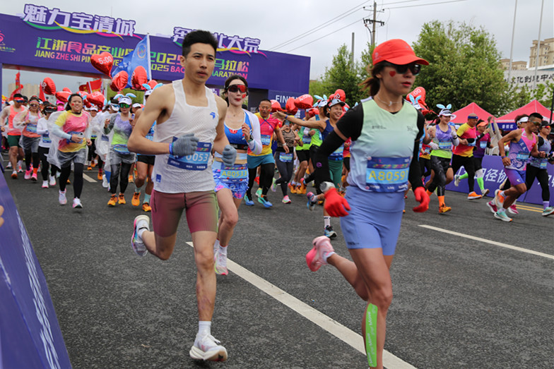 2025寶清馬拉松跑出「加速度」