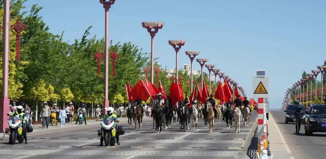 新疆生產建設兵團第十師北屯市軍墾文化馬術嘉年華盛大啟幕