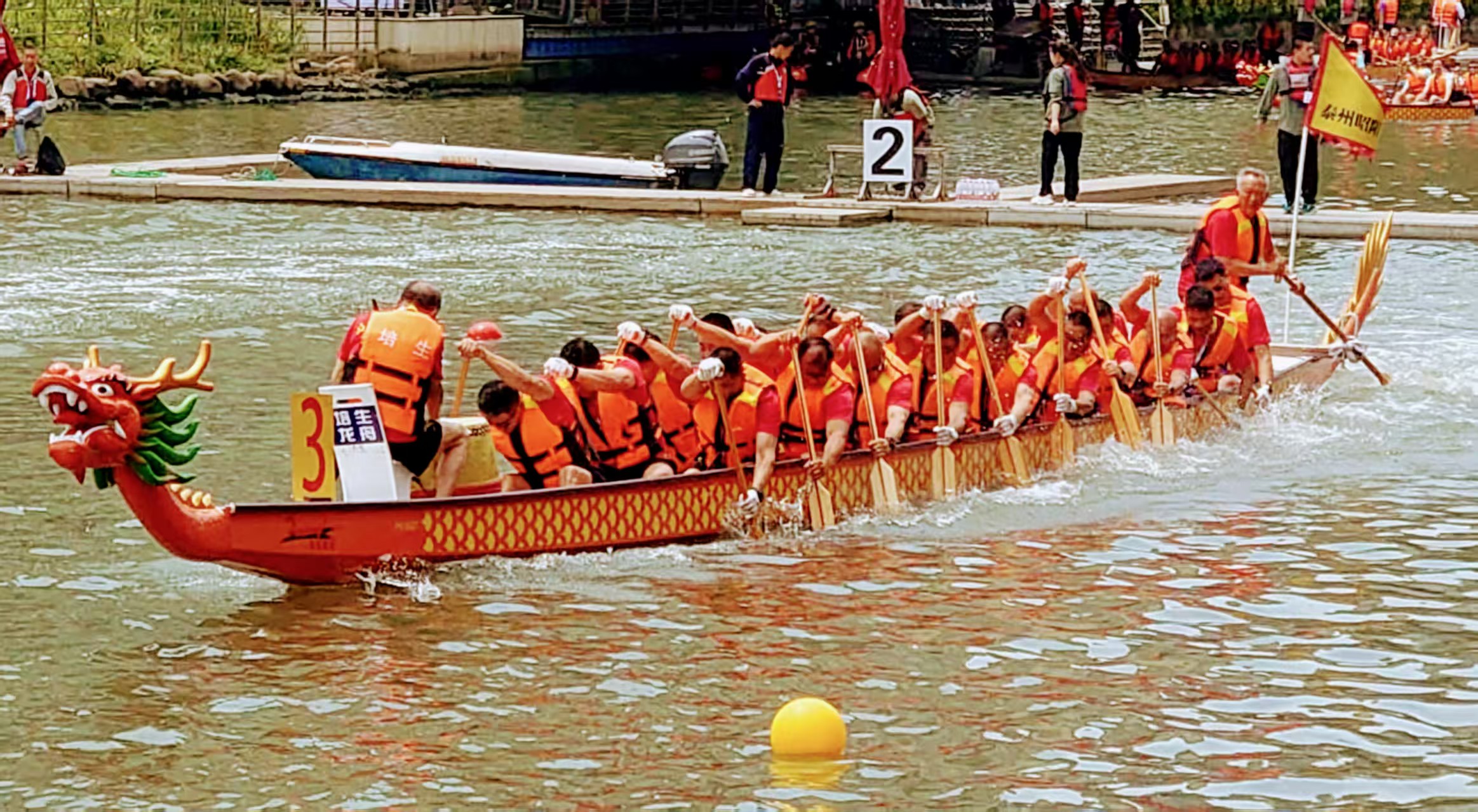 普陀龍舟賽事再擴「國際朋友圈」