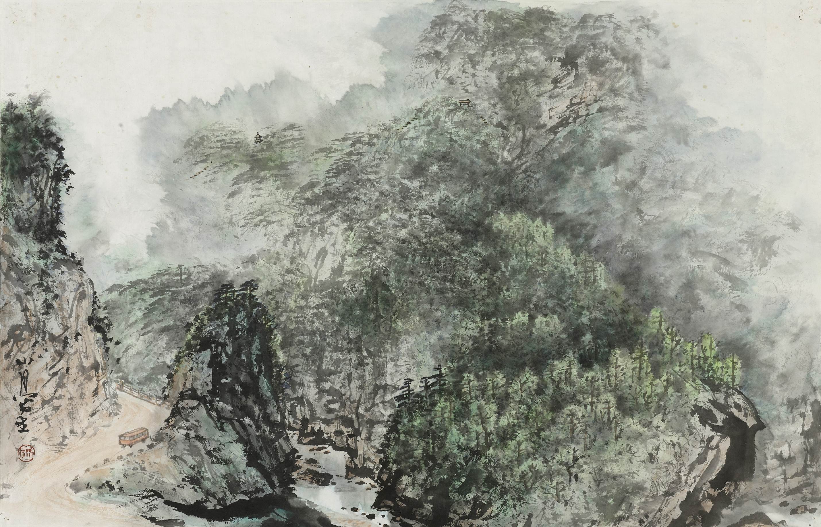 筆跡溯源 關館新展追蹤關山月寫生之路