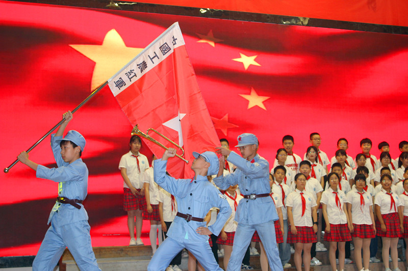 皖黟縣：童音奏響強國旋律