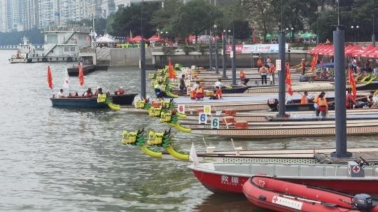 116條「猛龍」逐浪珠江！2025年廣州國際龍舟邀請賽今日開賽