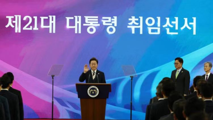 美國務卿祝賀李在明當選韓國總統 日本首相希望盡快與李在明會晤 