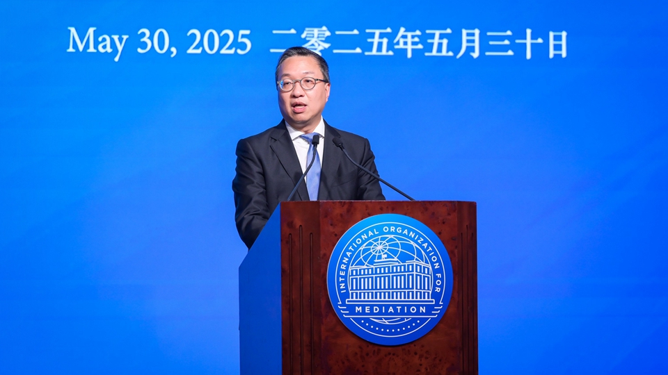 林定國：33國簽署國際調解院公約是喜出望外 會較多處理商業性質爭議