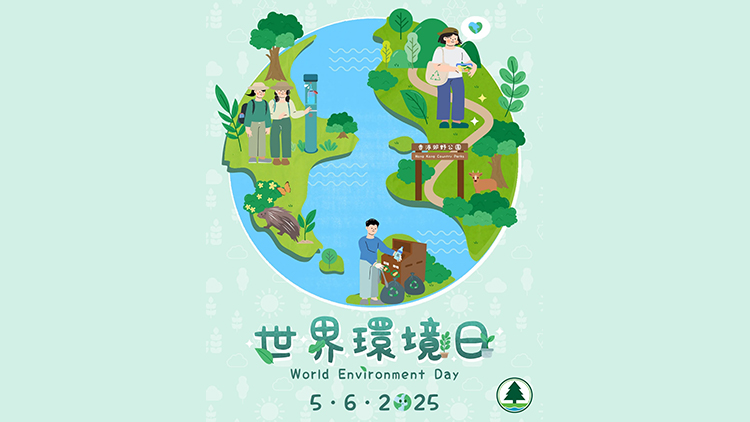 世界環境日「終結塑膠污染」 漁護署籲市民從源頭減廢
