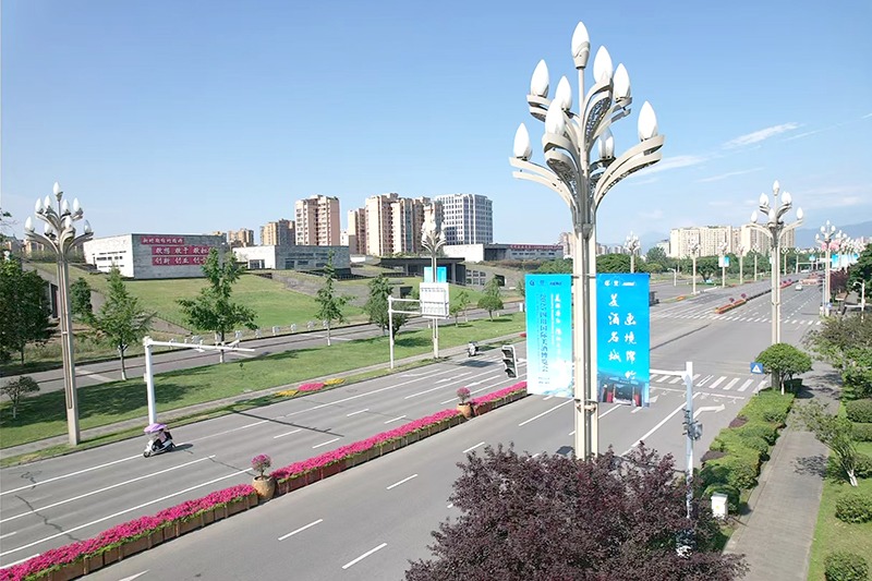 四川國際美酒博覽會開幕在即  綿竹城市氛圍營造工作全面啟動