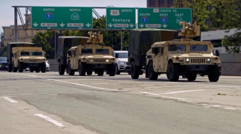 加州搜捕非法移民引發示威 特朗普政府部署2000國民警衛應對